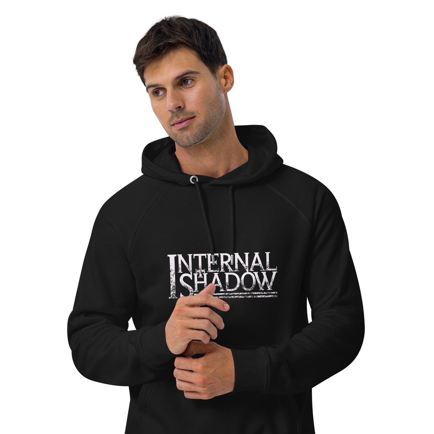 Unisex eco raglan hoodie MOSTLY